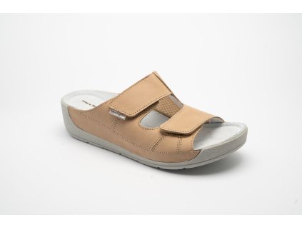 MEDISTYLE zdravotní dámská pantofel KARIN halux (Barva Vínová, Velikost EU 37)