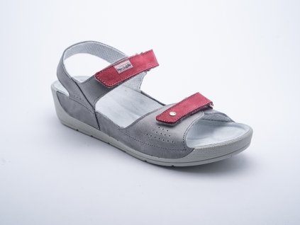 Loša - sandál světle šedý