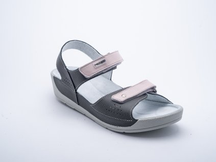 Loša - sandál tmavě šedý