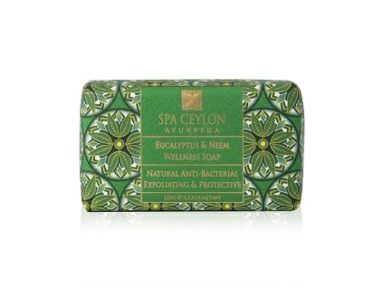 Antibakteriálne wellness prírodné mydlo EUCALYPTUS a NEEM
