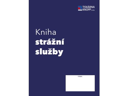 Kniha straznisluzby obalka