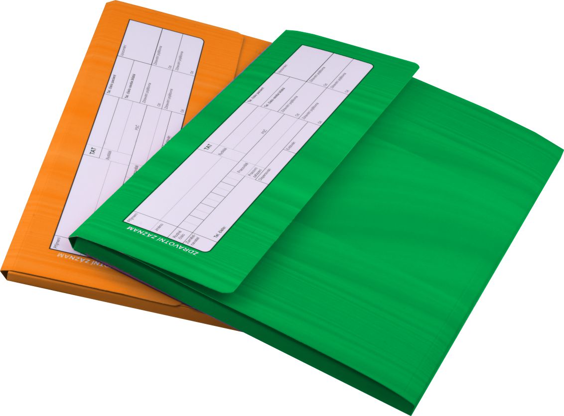 Akční balíček-desky barevné + kartičky/vizitky