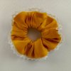 Žltá Scrunchie do vlasov – ideálna na každý deň