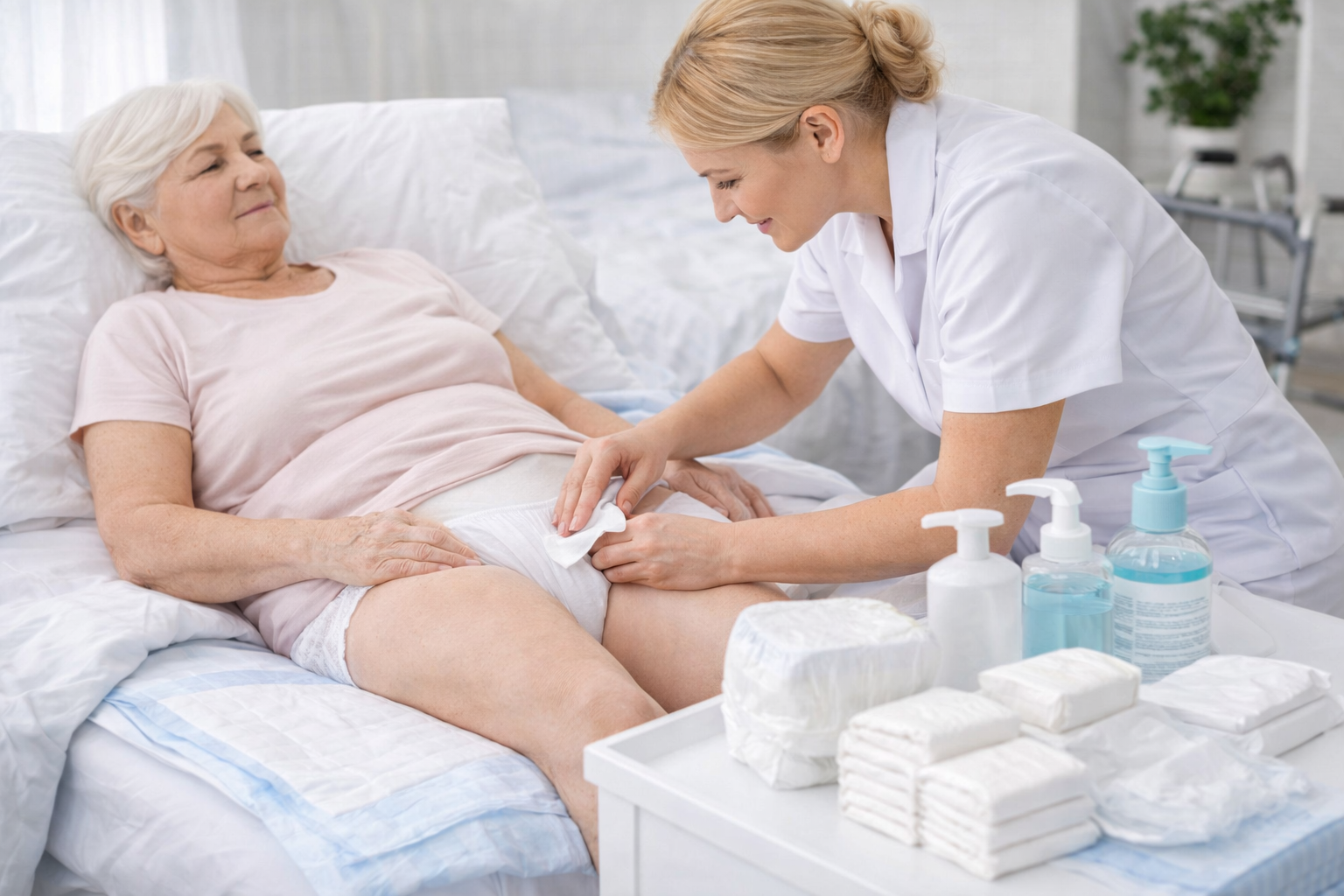 Inkontinencia u seniorov – ako zvládnuť každodennú starostlivosť