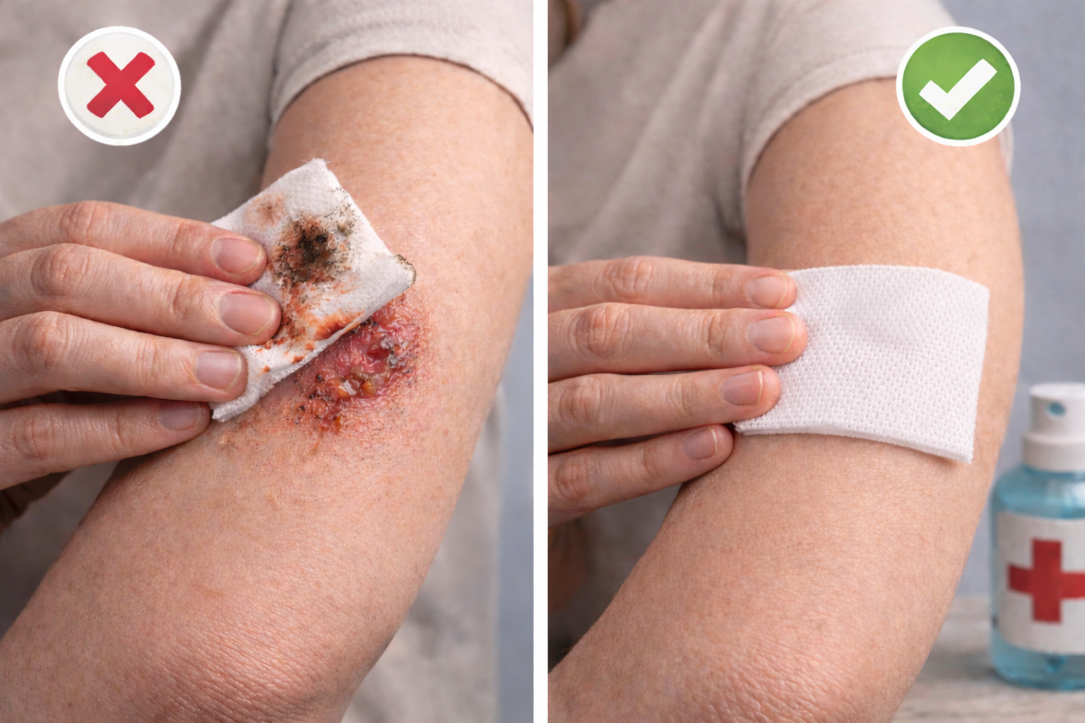 Najčastejšie chyby pri ošetrovaní rán doma (a ako sa im vyhnúť)