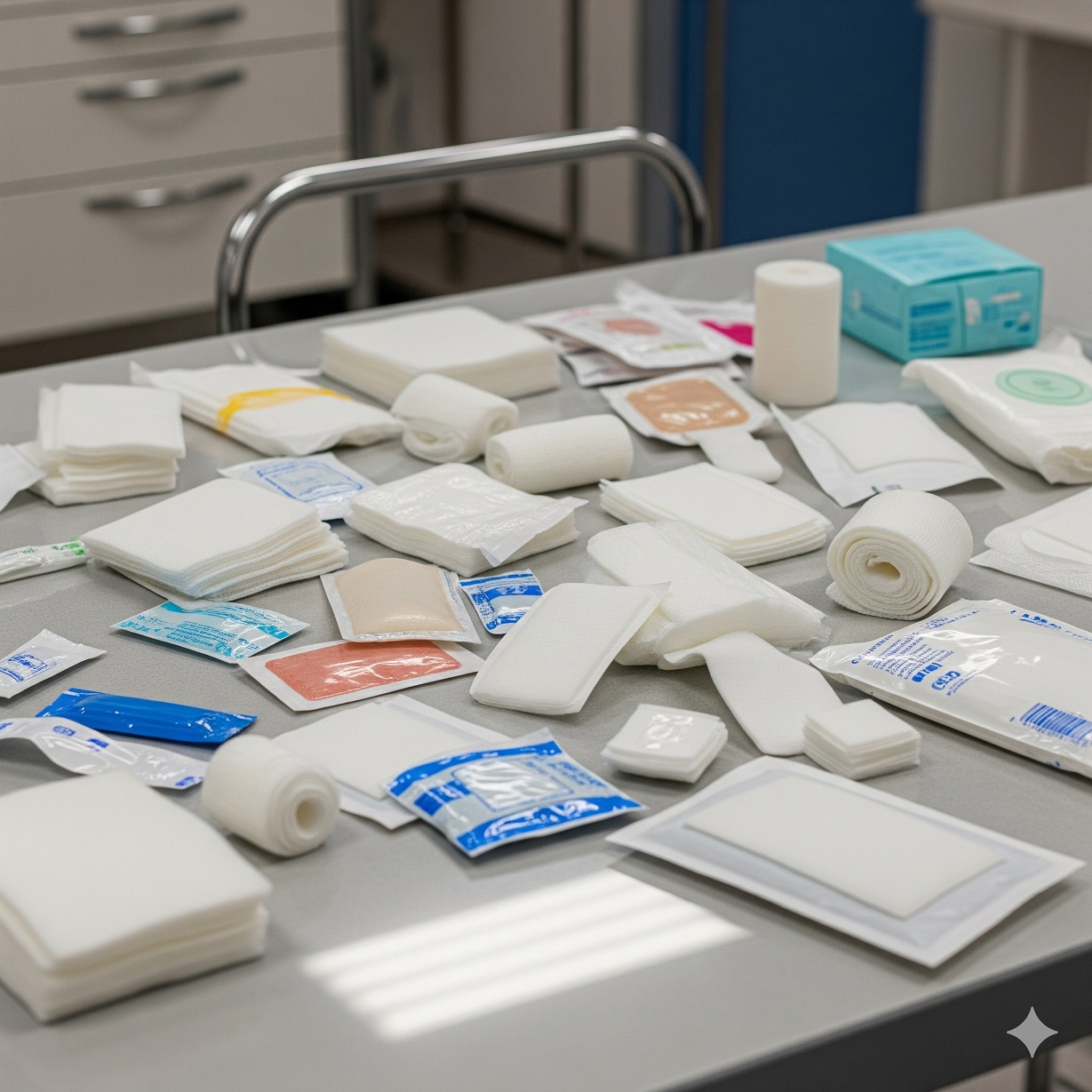 Najčastejšie používané druhy krytia rán a ich využitie