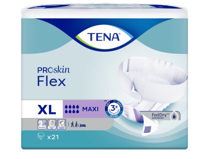 1389 1 tena flex maxi 8 kvapiek plienkove nohavicky xl