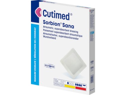 1857 cutimed sorbion sana superabsorpcne krytie s netkanym povrchom 22x22cm