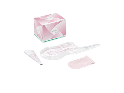 actreen mini set product fold unfoled packaging closed pouch white background