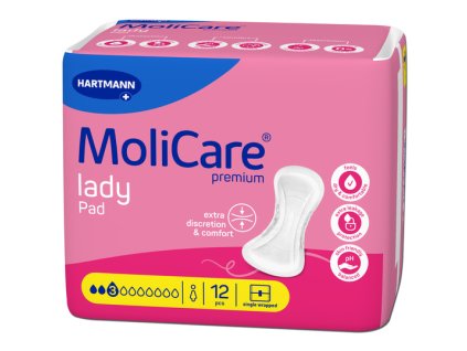 MoliCare Premium Lady pad 3 kvap. 12ks