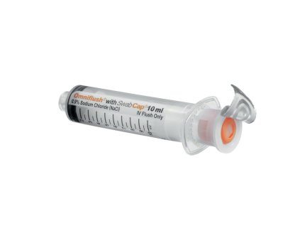 omniflush with swabcap