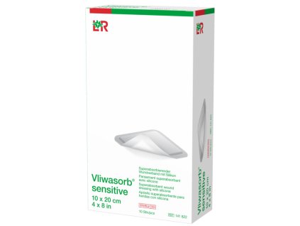 Vliwasorb sensitive 10x20 cm sterilný