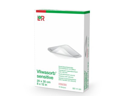 Vliwasorb sensitive 20x30cm sterilný