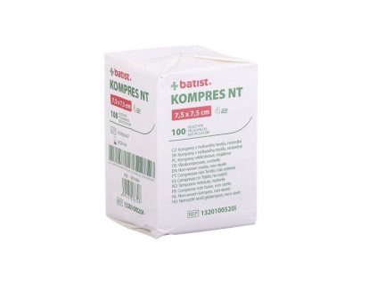 447 kompres z netkanej textilie nesterilny 7 5x7 5cm