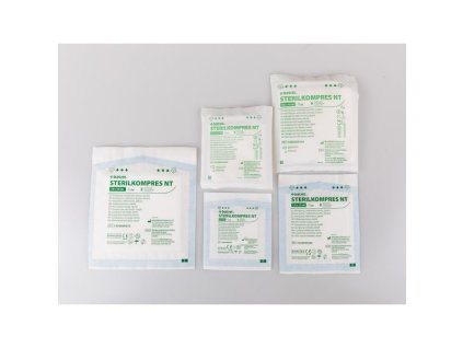 522 sterilkompres z netkanej textilie 10x10cm