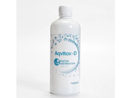 552 aqvitox d superoxidovany roztok na cistenie ran bez rozprasovacu 500ml
