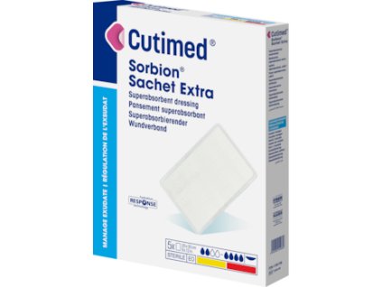618 cutimed sorbion sachet extra superabsorpcne krytie 10x10cm