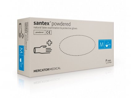 40 santex powdered pudrovane telove