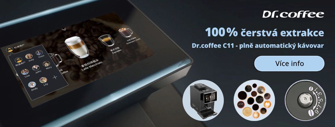 Dr.coffee C11 - plně automatický kávovar