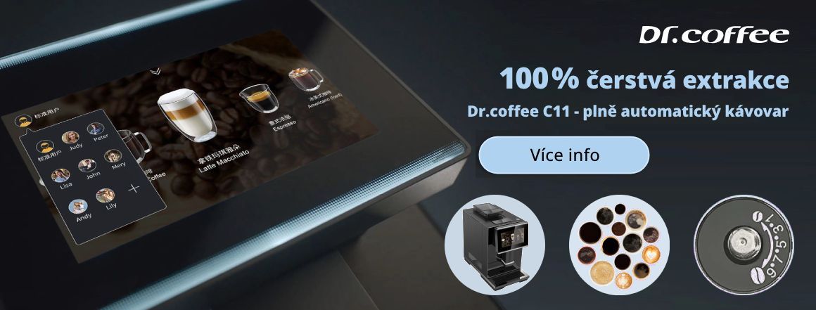 Dr.coffee C11 - plně automatický kávovar