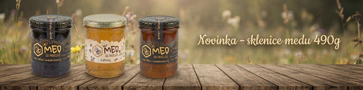 Novinka - medy 490g