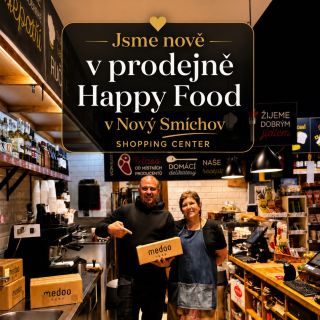 Máme radost, že naše produkty Medoo nově najdete také v prodejně Happy Food v Nový Smíchov Shopping Center. Do Prahy tak...