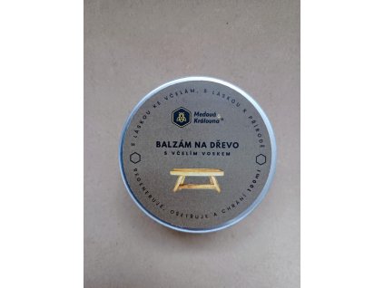 Balzám na dřevo s včelím voskem 100 ml