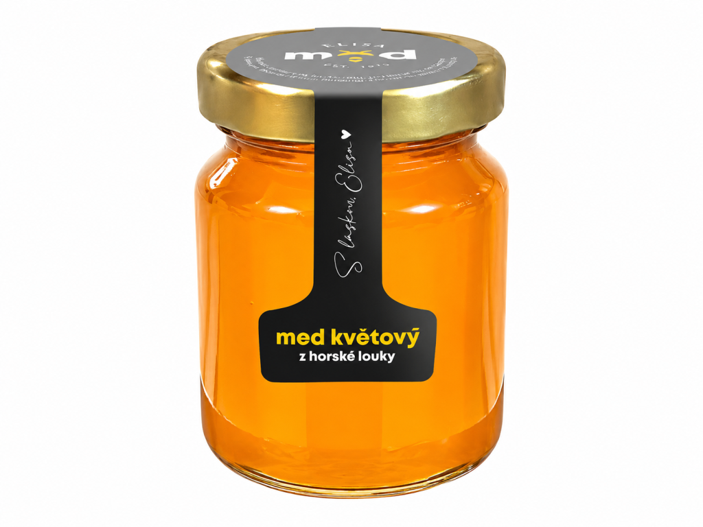 Med z horské louky