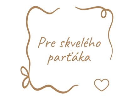 Pre skvelého parťáka