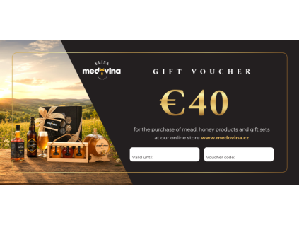 Gift voucher 40 EUR