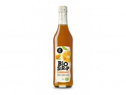 bio pomerancovy sirup