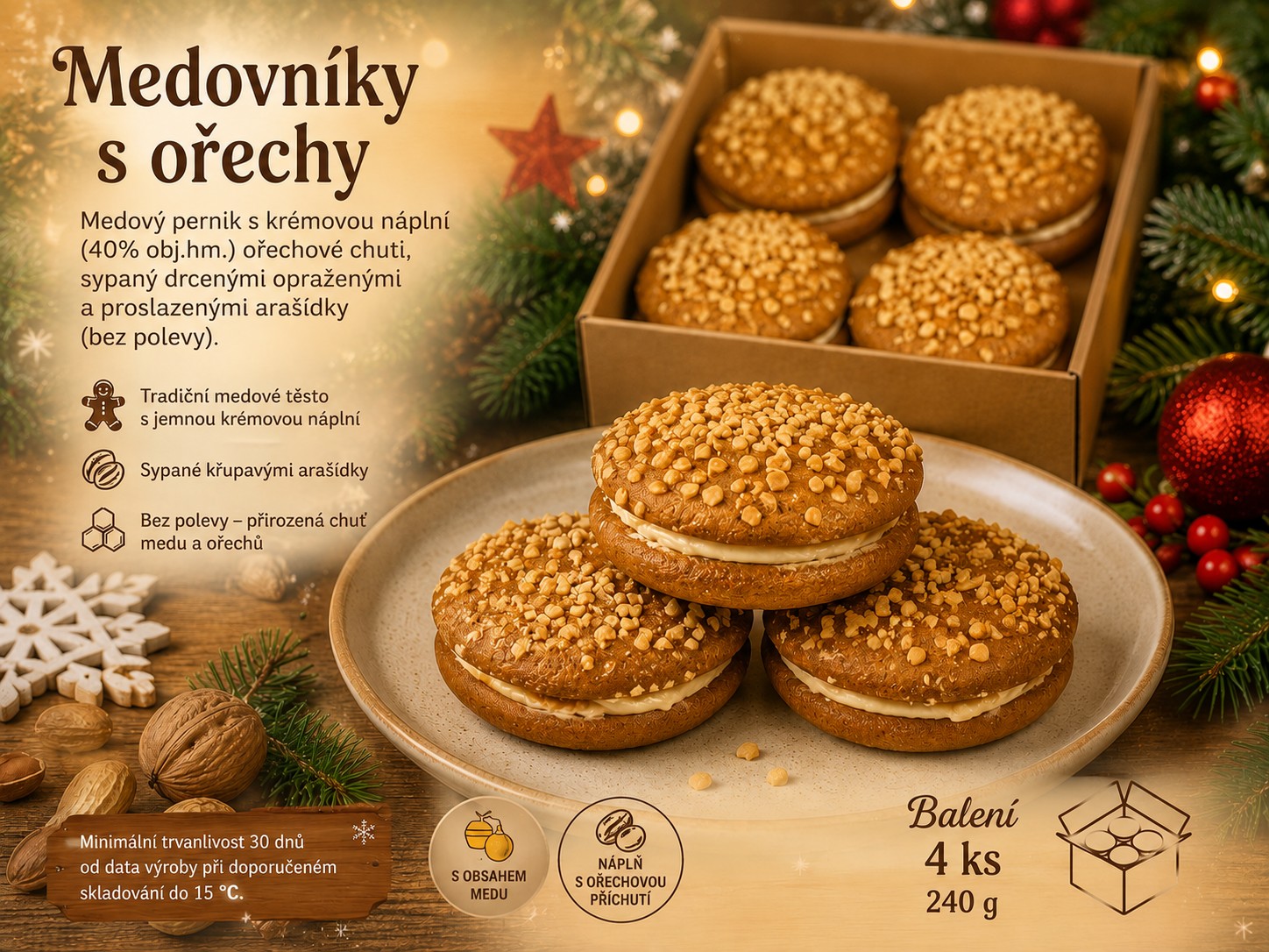 Perníkové dezerty