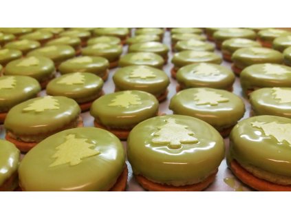 Pistáciové cukroví Cremino Pistacchio 200 g Jemné pečivo s náplní ostatní. Vánoční cukroví. Ruční práce.
