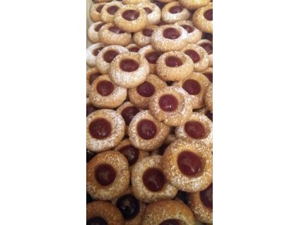 Husarské koláčky 200 g Jemné pečivo. Vánoční cukroví.