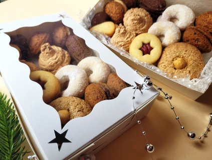 Vánoční cukroví mix 180 g Cukrářský výrobek s náplní ostatní. Vánoční cukroví.