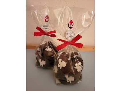 Medové perníčky sváteční 250 g - Zajíčci  Medový perník. Ruční práce. Handicraft.