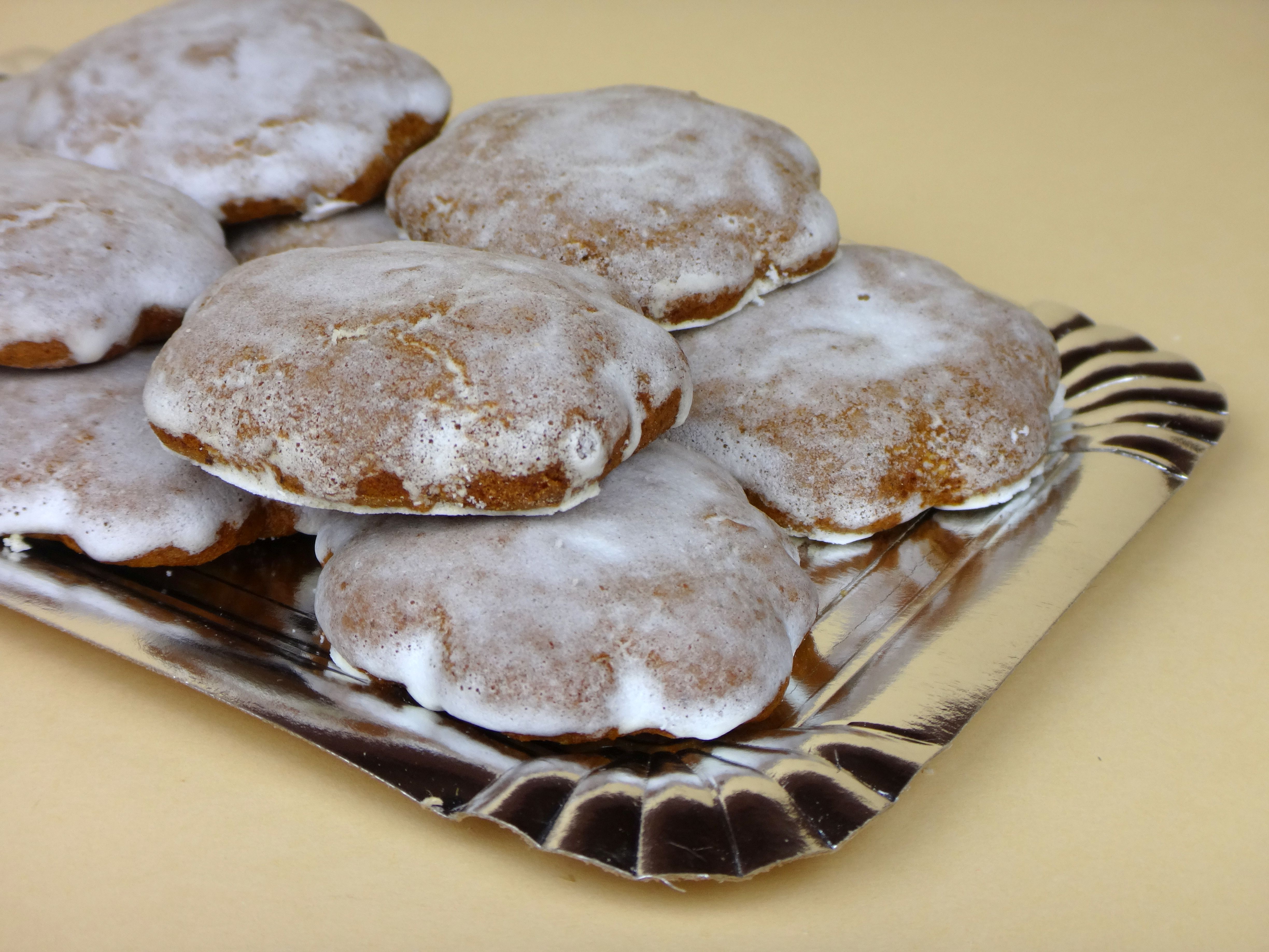 Pomerančové perníčky 100 g Medový perník. Ruční práce. Handicraft.