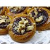Medové koláčky s povidlím a ořechy 100 g  Medový perník s náplní. Ruční práce.