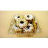 Linecké kytičky 1 000 g  Jemné pečivo s ovocnou náplní. Ruční práce. Sváteční cukroví.