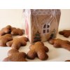 Domeček s mini-perníčky 50 g  Medový perník v krabičce. Ruční práce. Handicraft.