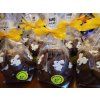 Perníčky sváteční HVĚZDIČKY 250 g  Medový perník. Ruční práce. Handicraft.