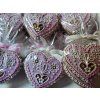 ZDOBENÝ PERNÍK - SRDCE, SRDÍČKA + varianty  Medový perník. Ruční práce. Handicraft.