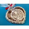ZDOBENÝ PERNÍK - SRDCE, SRDÍČKA + varianty  Medový perník. Ruční práce. Handicraft.