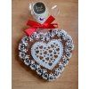 ZDOBENÝ PERNÍK - SRDCE, SRDÍČKA + varianty  Medový perník. Ruční práce. Handicraft.
