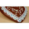 ZDOBENÝ PERNÍK - SRDCE, SRDÍČKA + varianty  Medový perník. Ruční práce. Handicraft.
