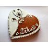 ZDOBENÝ PERNÍK - SRDCE, SRDÍČKA + varianty  Medový perník. Ruční práce. Handicraft.