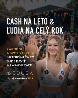 U nás to nie je len brigáda. Začneš ako pomocná sila, môžeš skončiť ako šéf*ka zmeny 😎 30 % zľava v našich prevádzkach,...