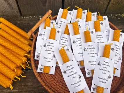 svatební svíčka malá