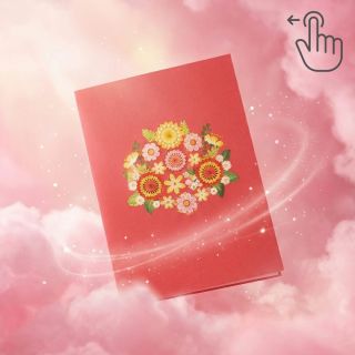 Kytice, která nikdy neuvadne? 🌹✨ Máme! A není to jen tak obyčejné přání… Sledujte to kouzlo: 1️⃣ Otevřete přání a… WOW! 3D...