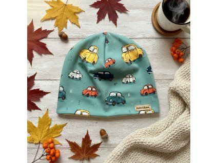 Balvněná čepice AUTÍČKA
